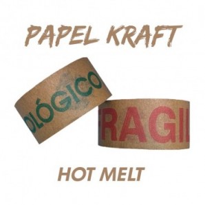 Precinto kraft hot melt