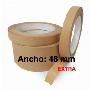 Precinto de papel Kraft Extra Hot Melt 48 mm.