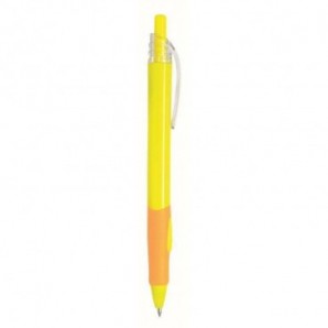 Bolígrafo de plástico Master Amarillo
