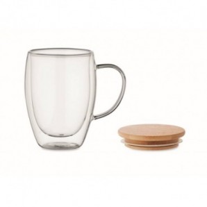 Taza borosilicato doble pared 300 ml - vista 2