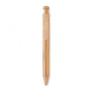 Bolígrafo de bambú Naranja