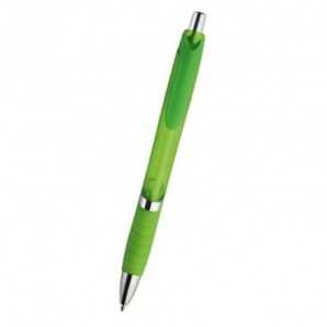Bolígrafo de plástico Braxi Verde lima