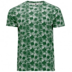 Camiseta Dogo 165 manga corta algodón color Verde oasis