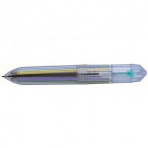 Bolígrafo con 10 Colores Foster Transparente