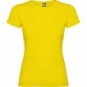 Camiseta Jamaica manga corta entallada color Amarillo