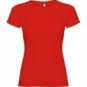 Camiseta Jamaica manga corta entallada color Rojo