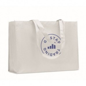 Bolsa non woven RPET con fuelle 80 gr