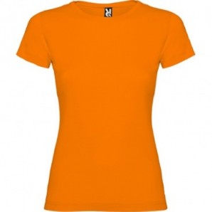 Camiseta Jamaica manga corta entallada color Naranja