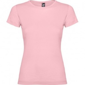 Camiseta Jamaica manga corta entallada color Rosa claro