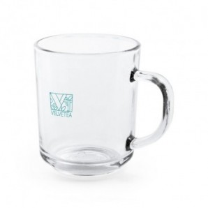 Taza de vidrio de 280 ml