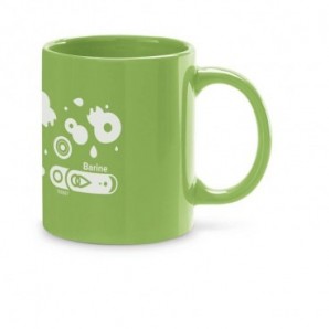 Taza de cerámica en color