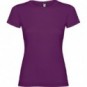 Camiseta Jamaica manga corta entallada color Púrpura