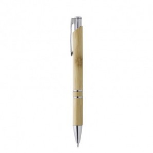 Bolígrafo de bambú natural