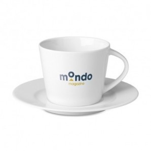 Taza capuchino con platito