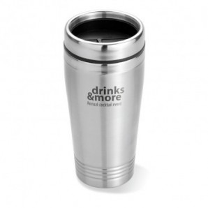 Taza de acero inoxidable con doble pared