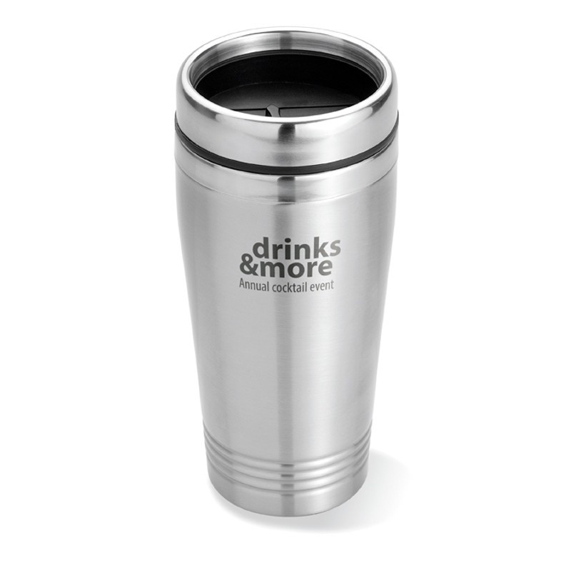 Taza de acero inoxidable con doble pared