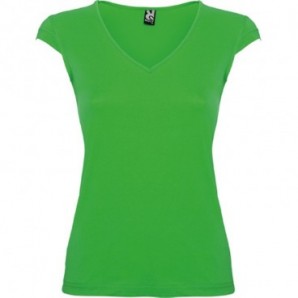 Camiseta Martinica escote en V color Verde irish