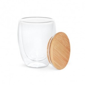 Vaso de viaje de vidrio doble pared 350 ml - vista 2