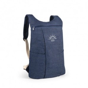 Mochila casual de denim reciclado