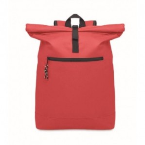 Mochila poliéster rolltop portatil de 15 pulgadas