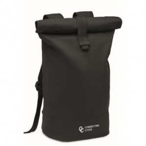 Mochila canvas lavado Rolltop