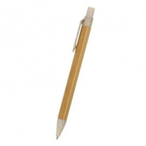 Boligrafo de bambú y caña de trigo