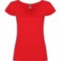 Camiseta Teckel 160 manga corta algodón color Rojo
