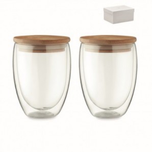 Juego 2 vasos 350 ml en caja