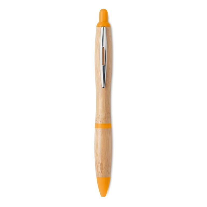 Bolígrafo bambú y plástico