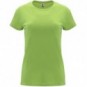 Camiseta Capri manga corta entallada color Verde oasis