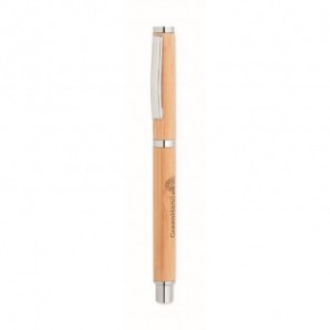 Bolígrafo de gel de bambú