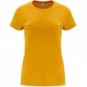 Camiseta Capri manga corta entallada color Naranja