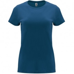 Camiseta Capri manga corta entallada color Azul marino