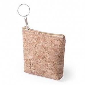 Monedero de corcho natural Dabey