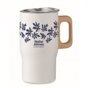 Vaso de doble pared acero inox reciclado 350 ml