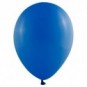 Pack globos de 25 cm + varillas + inflador manual Azul