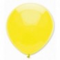 Globos de látex personalizados 35 cm diám. redondo Amarillo limón