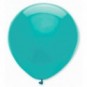 Globos de látex personalizados 35 cm diám. redondo Turquesa