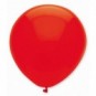 Globos de látex personalizados 35 cm diám. redondo Rojo velvet