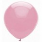 Globos de látex personalizados 35 cm diám. redondo Rosa bebé