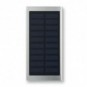Powerbank solar 8000 mAh Plateado mate
