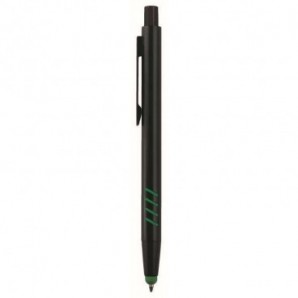 Bolígrafo de aluminio Logic laser color Verde
