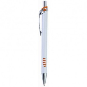 Bolígrafo de aluminio Xerus láser color Naranja