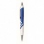 Bolígrafo de plástico Arco Azul real