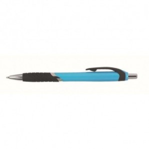Bolígrafo de plástico Break en colores surtidos Azul claro