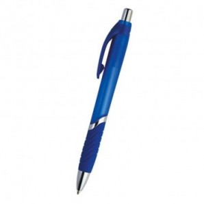 Bolígrafo de plástico Braxi Azul real