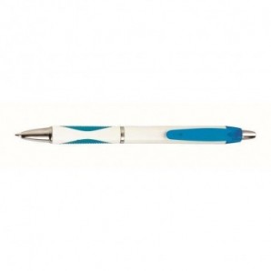 Bolígrafo de plástico Brico Azul claro