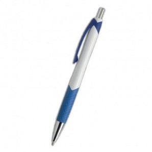 Bolígrafo de plástico Land Azul real