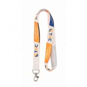 Lanyards personalizados en satén