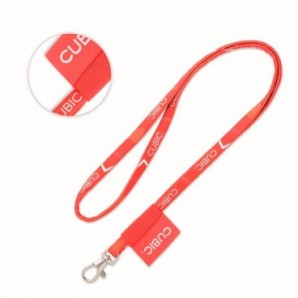 Lanyards personalizados tubular en poliéster